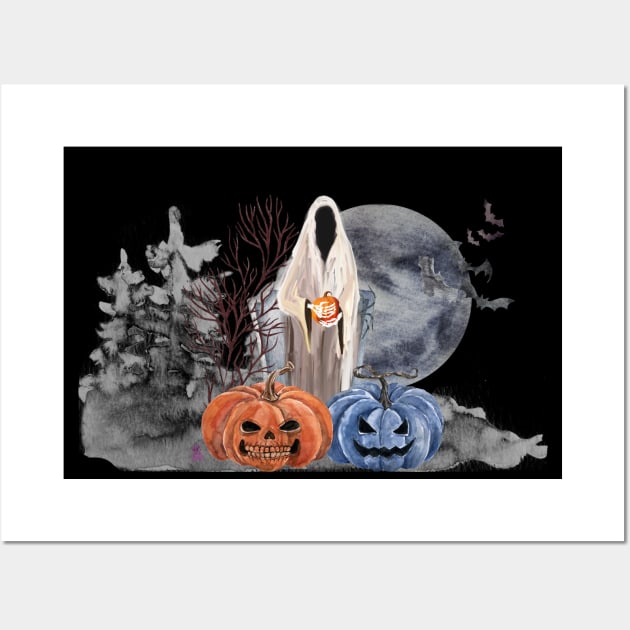 Halloween Ghost Wall Art by Viper Unconvetional Concept